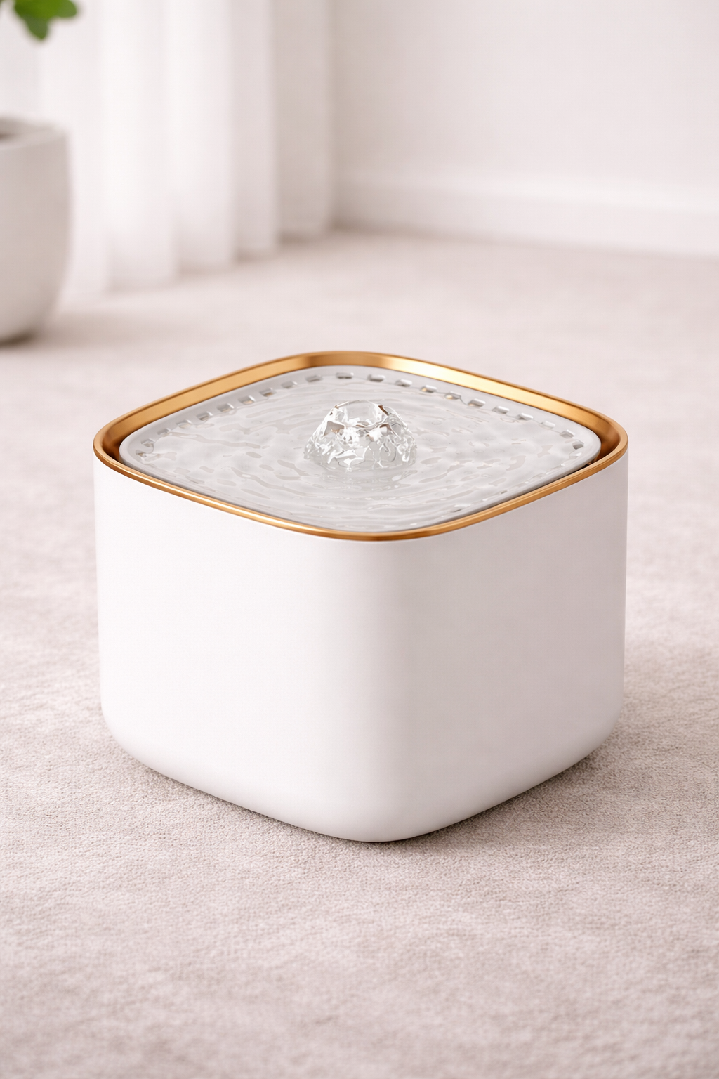 Fontaine à eau pour chat | AquaFlow Cube™