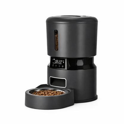 Distributeur automatique de croquettes 4L à écran tactile | Elégance Féline